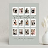 "What A Year!" - Holiday Cards in Wintermint by Meggy Masters - Front