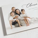 "Eloquent" - Holiday Cards in Coal by Kasia Labocki - Detail