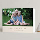 "Understated" - Holiday Cards in Buttercream by Eric Clegg - Folded Card