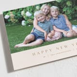 "Understated" - Holiday Cards in Buttercream by Eric Clegg - Detail