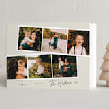 "Filmstrip" - Holiday Cards in Vanilla by Stacey Meacham - Folded Card