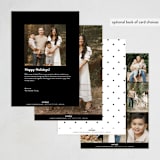 "New Years Cheers" - Holiday Cards in Frost by Darby McGuire - Back of Card Options