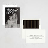 "New Years Cheers" - Holiday Cards in Frost by Darby McGuire - Assembled