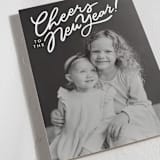 "New Years Cheers" - Holiday Cards in Frost by Darby McGuire - Detail