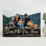 "Our Year!" - Holiday Cards in Snow by Oma N. Ramkhelawan - Front