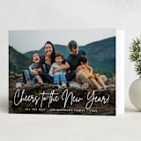 "Our Year!" - Holiday Cards in Snow by Oma N. Ramkhelawan - Folded Card