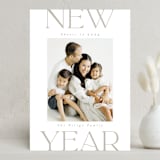 "Bold Minimalist" - Holiday Cards in Vanilla by Joanna Griffin - Front