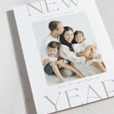 "Bold Minimalist" - Holiday Cards in Vanilla by Joanna Griffin - Detail