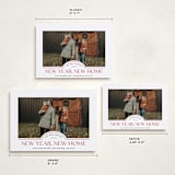"New Home" - Holiday Cards in Scarlet by Iveta Angelova - Formats Available