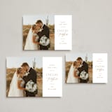 "Elegant Beginning" - Holiday Cards in Almond by Ana Sharpe - Formats Available