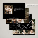 "Flawless" - Holiday Cards in Snow by Jelena Vuletic - Back of Card Options