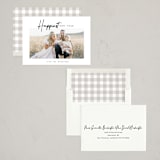 "happiest times" - Holiday Cards in Snow by Carolyn Nicks - Assembled