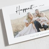 "happiest times" - Holiday Cards in Snow by Carolyn Nicks - Detail