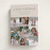 "Annual Review" - Holiday Cards in Eggnog by Shari Margolin - Folded Card