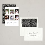 "Six Snapshots" - Holiday Cards in Snowflake by Hooray Creative - Assembled