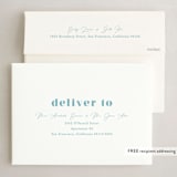 "To New Beginnings" - Holiday Cards in Navy by Mansi Verma - FREE Recipient Addressing