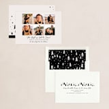 "Best is yet to come" - Holiday Cards in Coal by Erika Firm - Assembled
