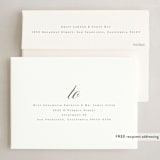 "Classy Year" - Holiday Cards in Snow by Ekko Studio - FREE Recipient Addressing