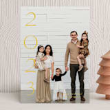 "Sparkling Year" - Holiday Cards in Honey by Angela Thompson - Front