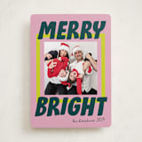 "Bold and Bright" - Holiday Cards in Gumdrop by Shari Margolin - Front