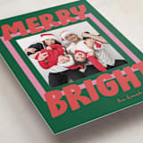 "Bold and Bright" - Holiday Cards in Mistletoe by Shari Margolin - Detail