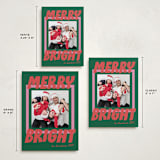 "Bold and Bright" - Holiday Cards in Mistletoe by Shari Margolin - Formats Available