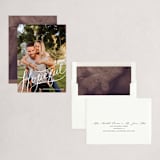 "Hopeful Hand-Lettering" - Holiday Cards in Snow by Becky Nimoy - Assembled