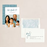 "We Made It!" - Holiday Cards in Moonstone by Kelsey Mucci - Assembled