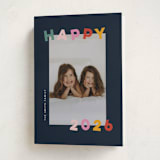 "Dancing Happy" - Holiday Cards in Starlight by Sarah Hawkins Designs - Folded Card