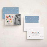 "Starlight Wishes" - Holiday Cards in Confetti by Kercia Jane - Assembled