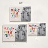 "Starlight Wishes" - Holiday Cards in Confetti by Kercia Jane - Formats Available