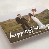 "very happiest" - Holiday Cards in Snow by JoAnn Jinks - Detail