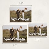 "very happiest" - Holiday Cards in Snow by JoAnn Jinks - Formats Available
