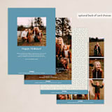 "framed year" - Holiday Cards in Frost by Baumbirdy - Back of Card Options