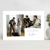 "Mix and Match" - Holiday Cards in Denim by Jen Banks - Front
