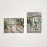 "Update" - Holiday Cards in Snow by Kennedi Shaw - Photo Orientation Options