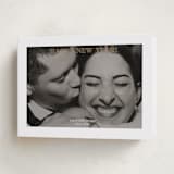 "White Border" - Holiday Cards in Caramel by Annie Chan - Folded Card