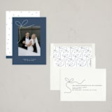 "Little Bow" - Holiday Cards in Blue Spruce by Yuliya Evseeva - Assembled