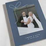 "Little Bow" - Holiday Cards in Blue Spruce by Yuliya Evseeva - Detail