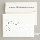 "Little Bow" - Holiday Cards in Blue Spruce by Yuliya Evseeva - FREE Recipient Addressing