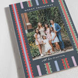 "Swiggle" - Holiday Cards in Kaleidoscope by Pixel and Hank - Detail