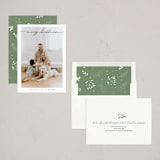 "Noël moderne" - Holiday Cards in Cloud by Benita Crandall - Assembled