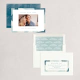 "Narrows Edge" - Holiday Cards in Ice by Amy Kross - Assembled