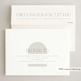 "Elegant Arch" - Holiday Cards in Snow by Heather Cairl - FREE Recipient Addressing