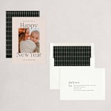 "Projection" - Holiday Cards in Dove by Amy Kross - Assembled