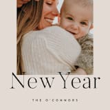 "Projection" - Holiday Cards in Dove by Amy Kross - Detail