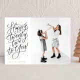 "Happy 22" - Holiday Cards in Sparkle by Erin German - Front