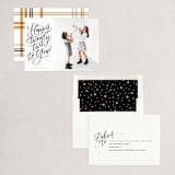 "Happy 22" - Holiday Cards in Sparkle by Erin German - Assembled