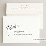 "Happy 22" - Holiday Cards in Sparkle by Erin German - FREE Recipient Addressing