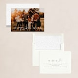 "Hampton" - Holiday Cards in Snow by Kristie Kern - Assembled
